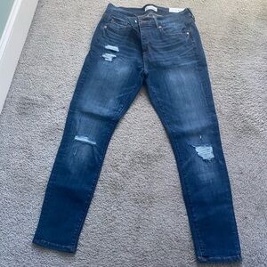Loft jeans size 10P/30 Brand new with tags.  Ripped finish.